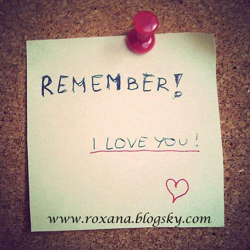 i love  you roxana